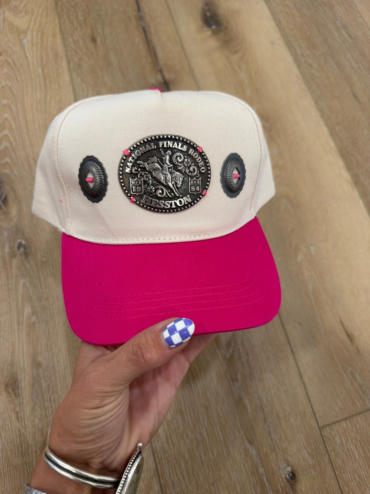 Ready to ship! NFR buckle cap pink