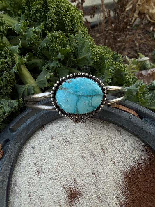 Dainty butterfly cuff