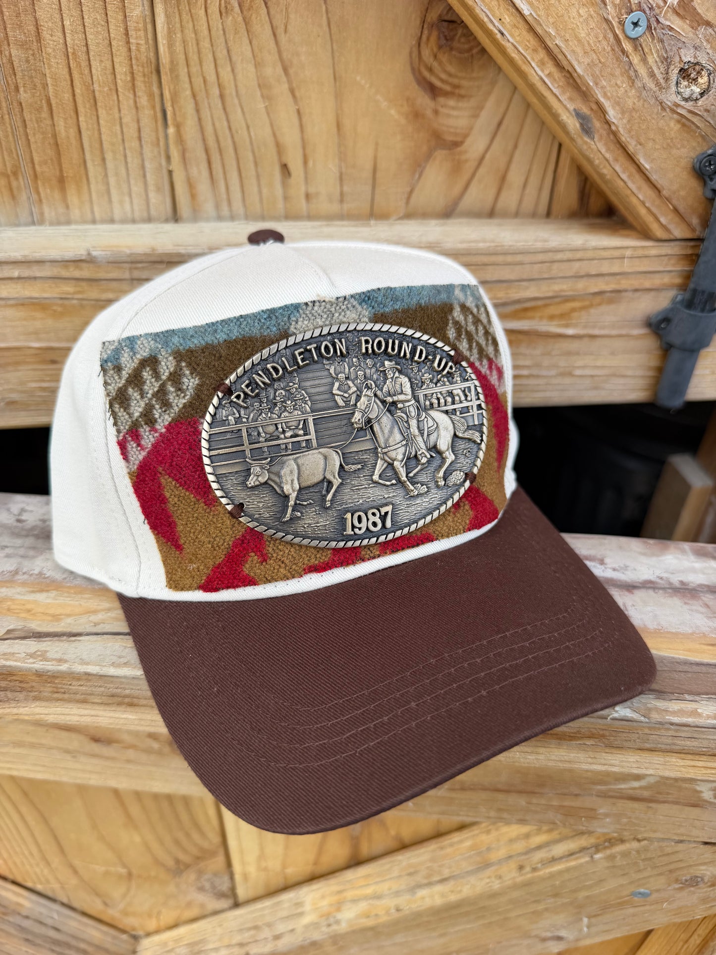 Pendleton round up buckle hat 2