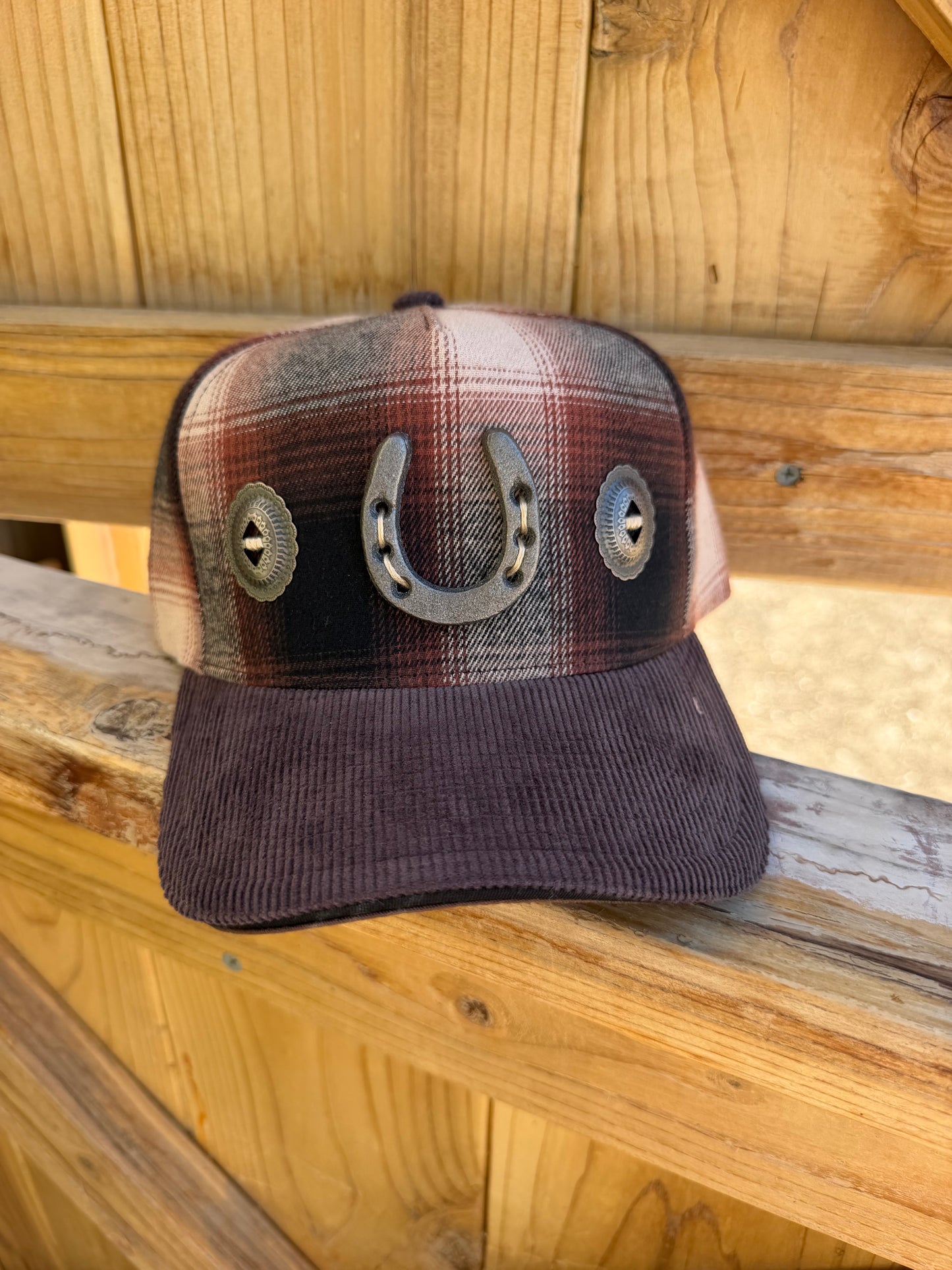 Flannel lucky cowgirl -multiple colors