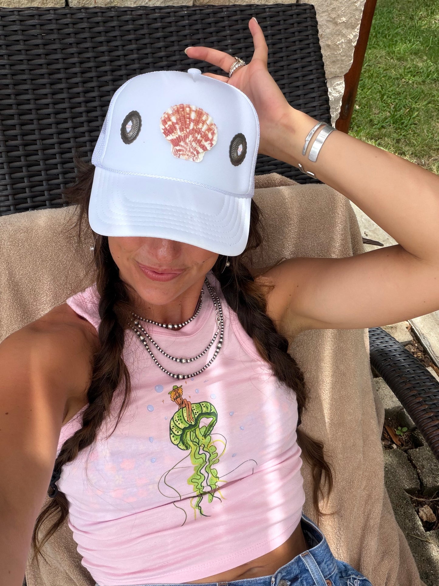 Seashell concho