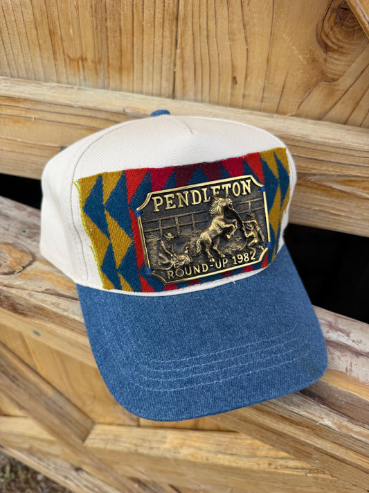 Pendleton round up buckle hat 4