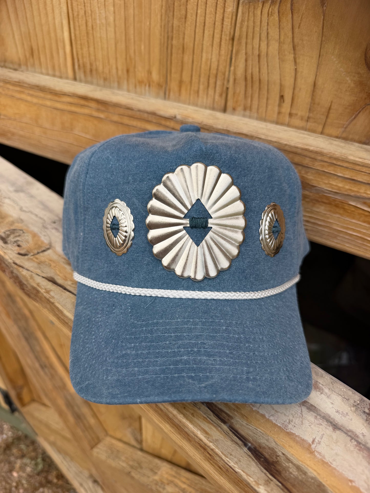 Ready to ship the icon in blue denim